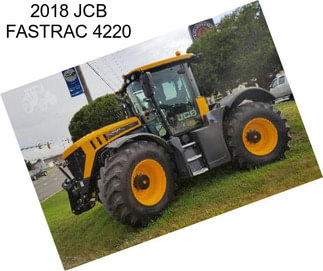 2018 JCB FASTRAC 4220