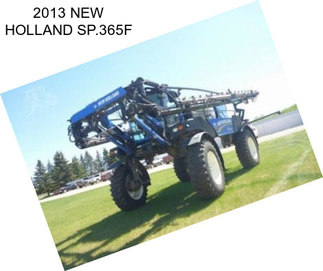2013 NEW HOLLAND SP.365F