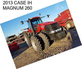 2013 CASE IH MAGNUM 260