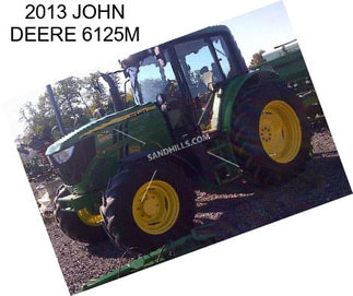 2013 JOHN DEERE 6125M