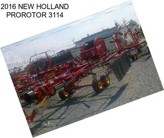 2016 NEW HOLLAND PROROTOR 3114