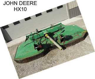 JOHN DEERE HX10