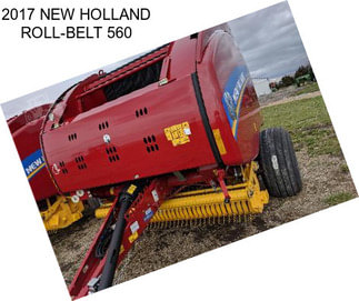 2017 NEW HOLLAND ROLL-BELT 560