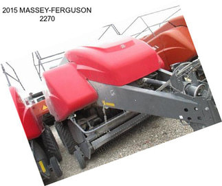 2015 MASSEY-FERGUSON 2270