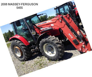 2008 MASSEY-FERGUSON 5455