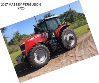 2017 MASSEY-FERGUSON 7720