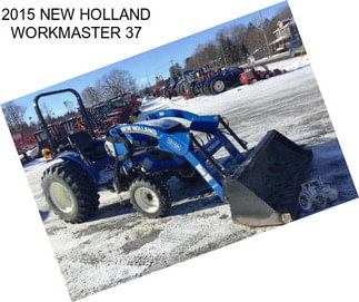 2015 NEW HOLLAND WORKMASTER 37