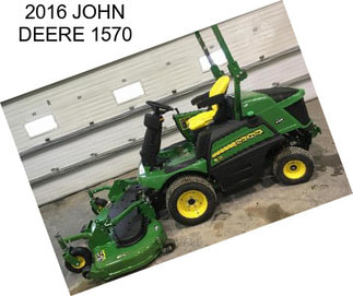 2016 JOHN DEERE 1570