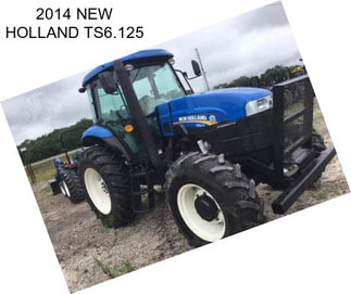 2014 NEW HOLLAND TS6.125