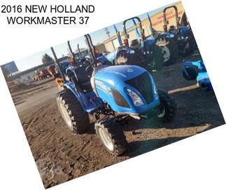 2016 NEW HOLLAND WORKMASTER 37