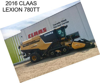 2016 CLAAS LEXION 780TT