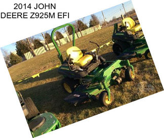 2014 JOHN DEERE Z925M EFI