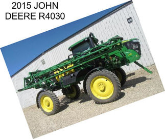 2015 JOHN DEERE R4030