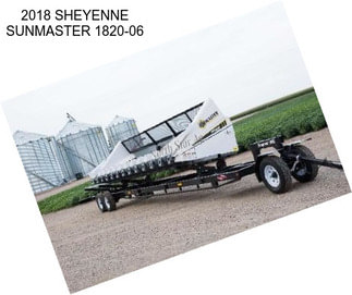 2018 SHEYENNE SUNMASTER 1820-06