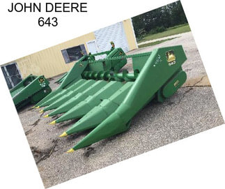 JOHN DEERE 643