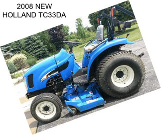 2008 NEW HOLLAND TC33DA