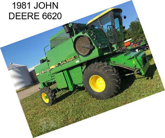 1981 JOHN DEERE 6620