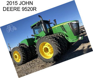 2015 JOHN DEERE 9520R