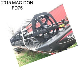 2015 MAC DON FD75