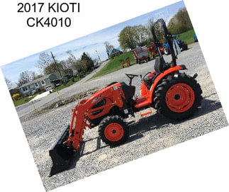 2017 KIOTI CK4010
