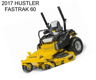 2017 HUSTLER FASTRAK 60