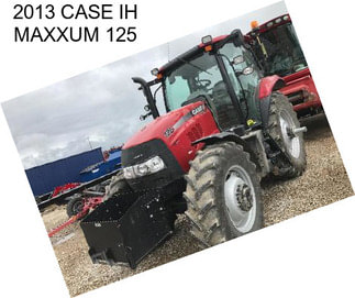 2013 CASE IH MAXXUM 125
