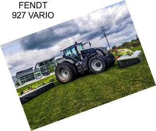 FENDT 927 VARIO