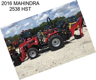 2016 MAHINDRA 2538 HST