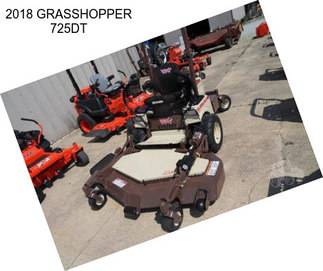 2018 GRASSHOPPER 725DT