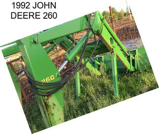 1992 JOHN DEERE 260