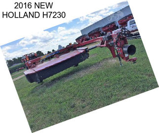 2016 NEW HOLLAND H7230