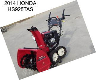 2014 HONDA HS928TAS