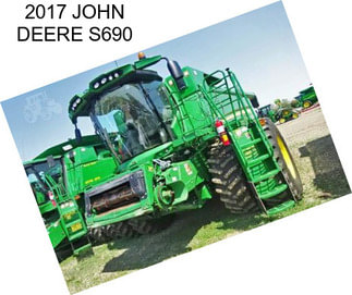 2017 JOHN DEERE S690