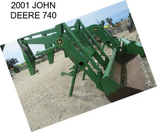 2001 JOHN DEERE 740