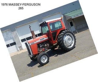 1976 MASSEY-FERGUSON 265