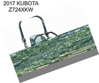 2017 KUBOTA Z724XKW