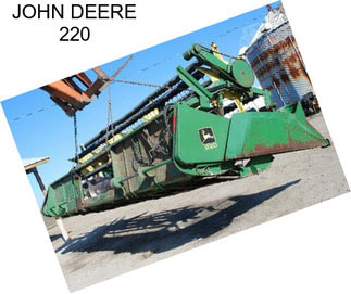 JOHN DEERE 220