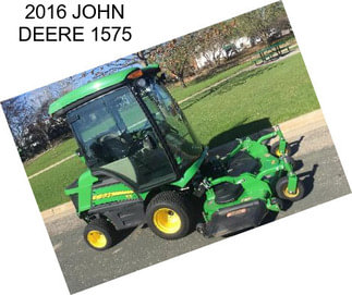 2016 JOHN DEERE 1575