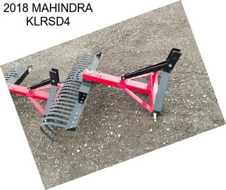 2018 MAHINDRA KLRSD4