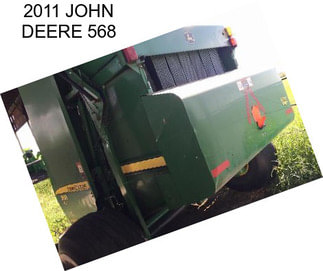 2011 JOHN DEERE 568