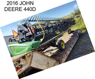 2016 JOHN DEERE 440D