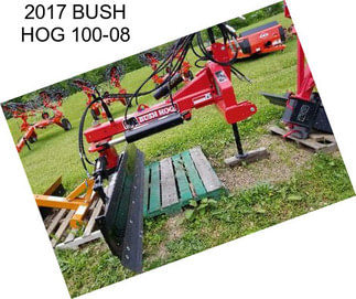 2017 BUSH HOG 100-08