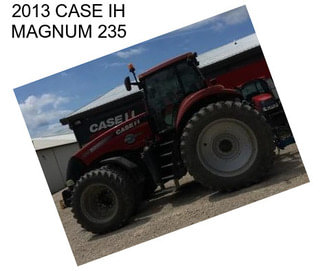 2013 CASE IH MAGNUM 235