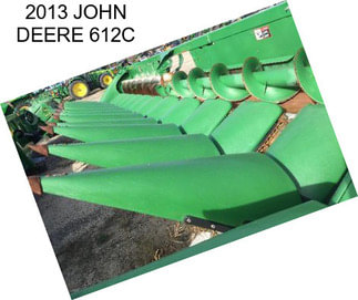 2013 JOHN DEERE 612C