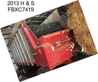 2013 H & S FBXC7419