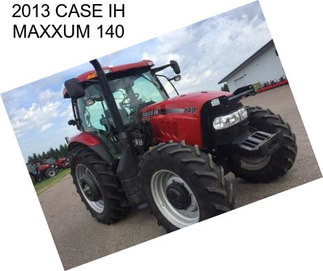 2013 CASE IH MAXXUM 140