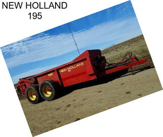 NEW HOLLAND 195