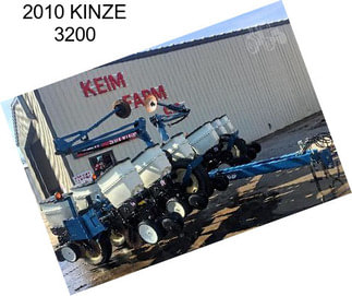 2010 KINZE 3200