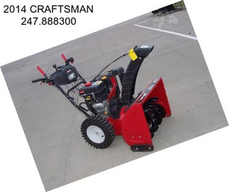 2014 CRAFTSMAN 247.888300