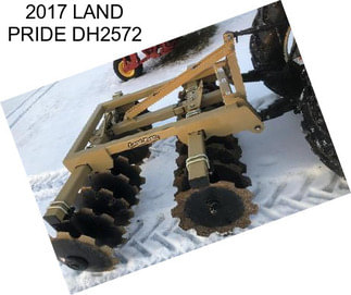 2017 LAND PRIDE DH2572